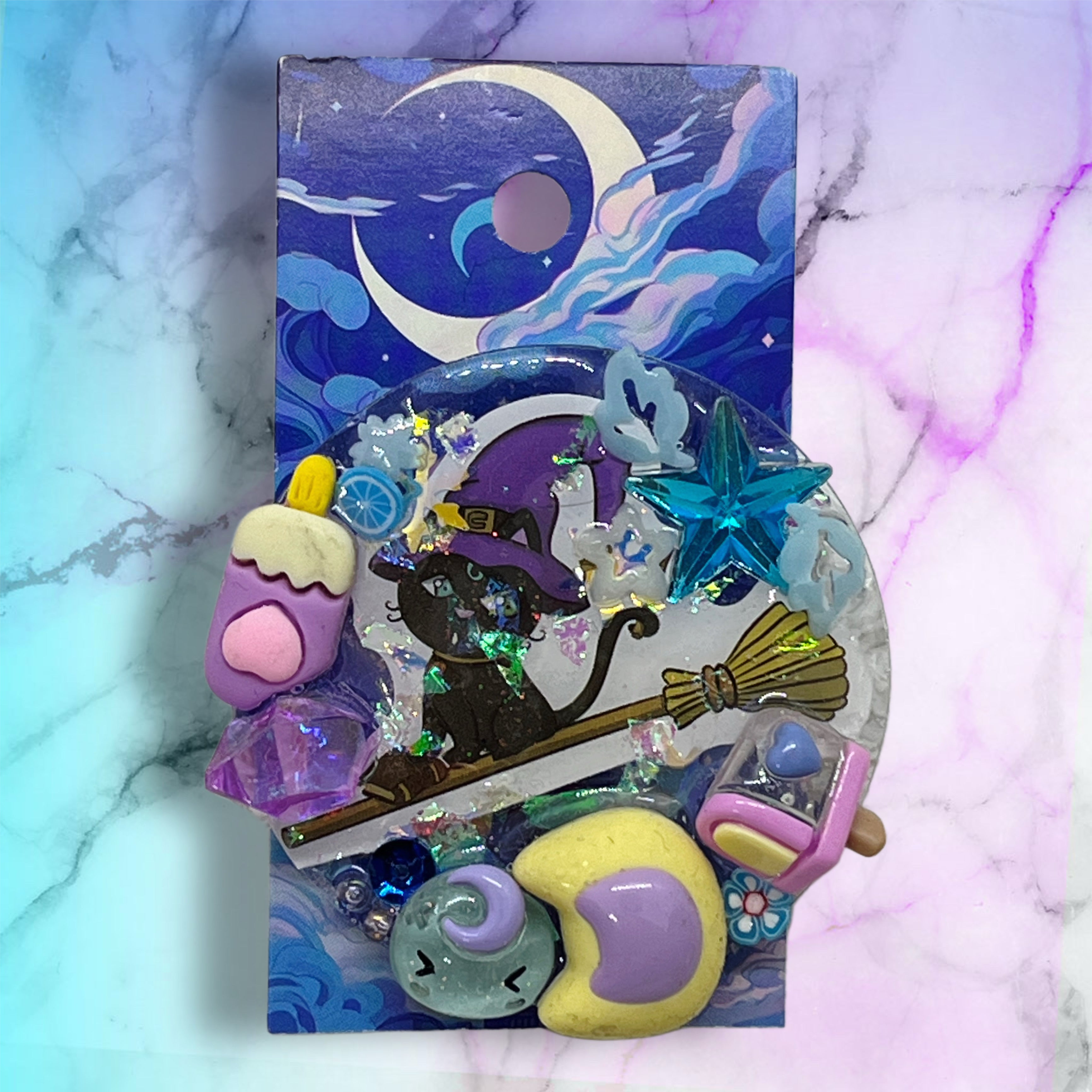 Resin pin