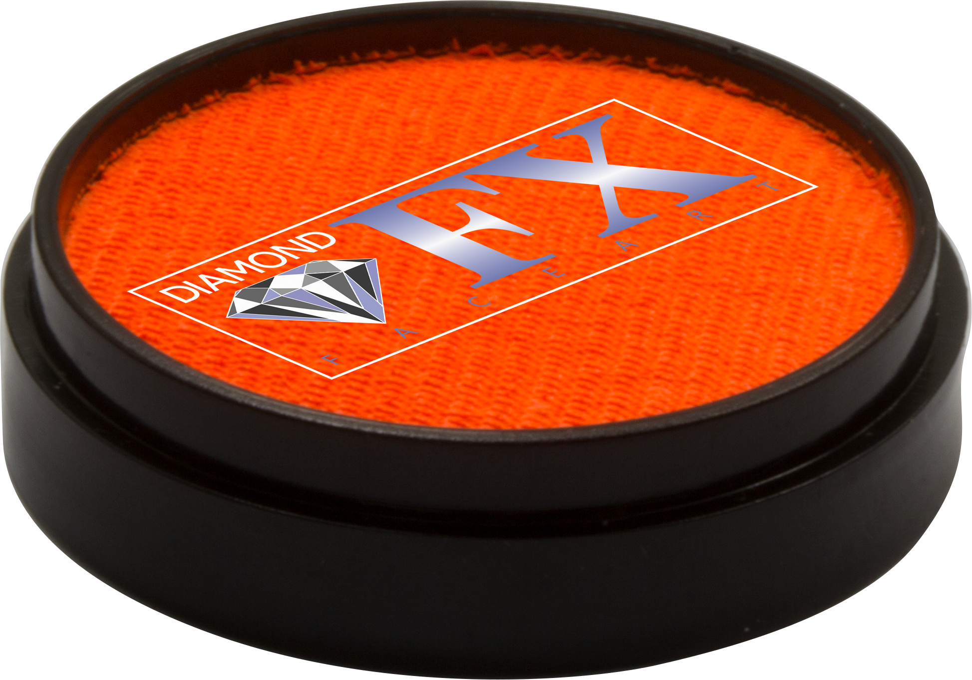 Orange neon body paint, Diamond FX