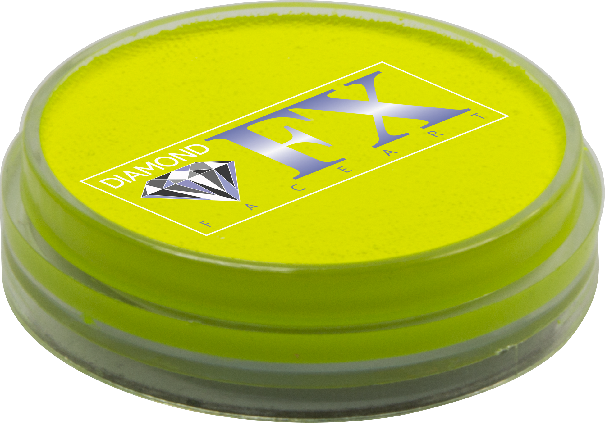 Yellow neon body paint, Diamond FX
