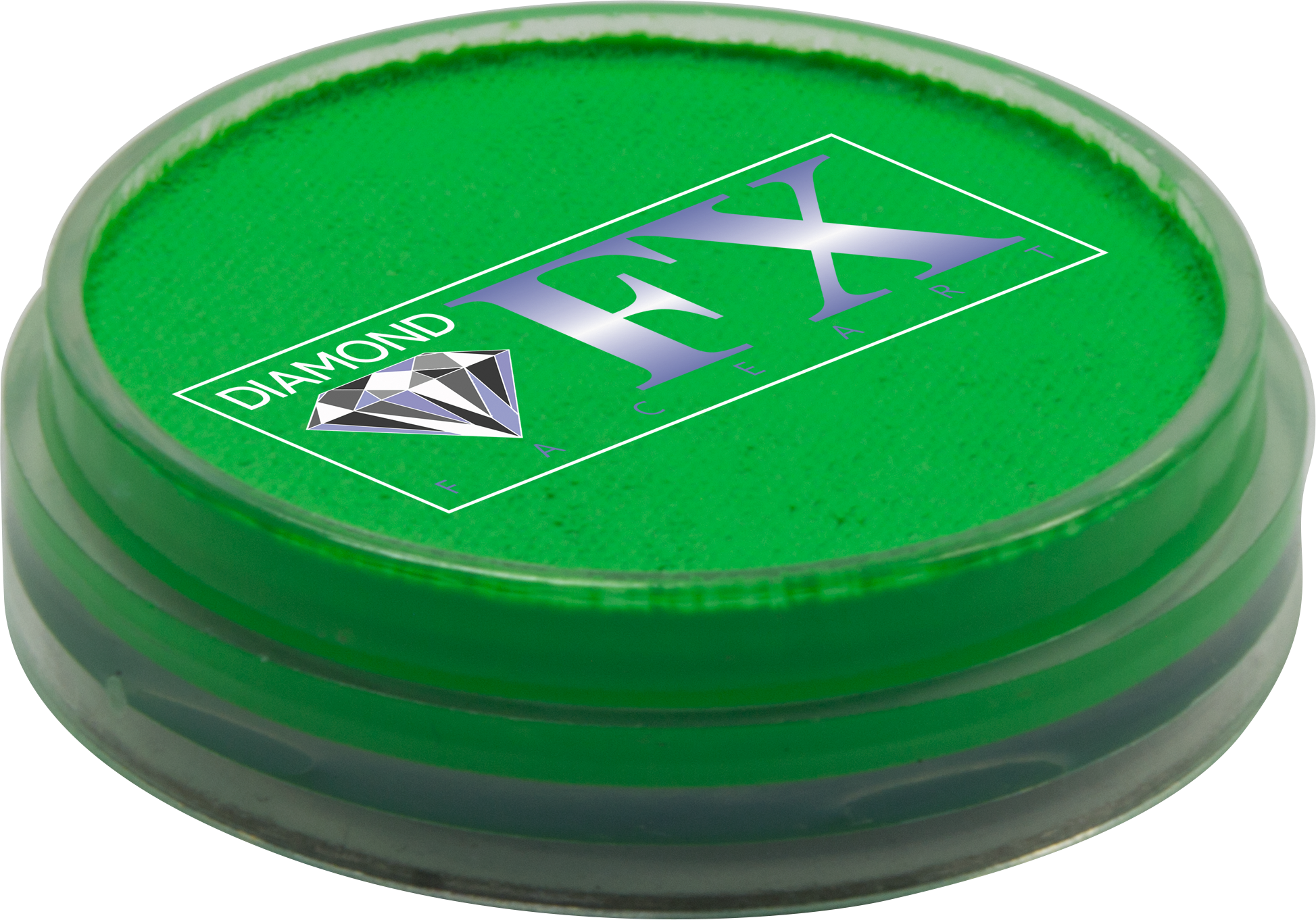 Green neon body paint, Diamond FX