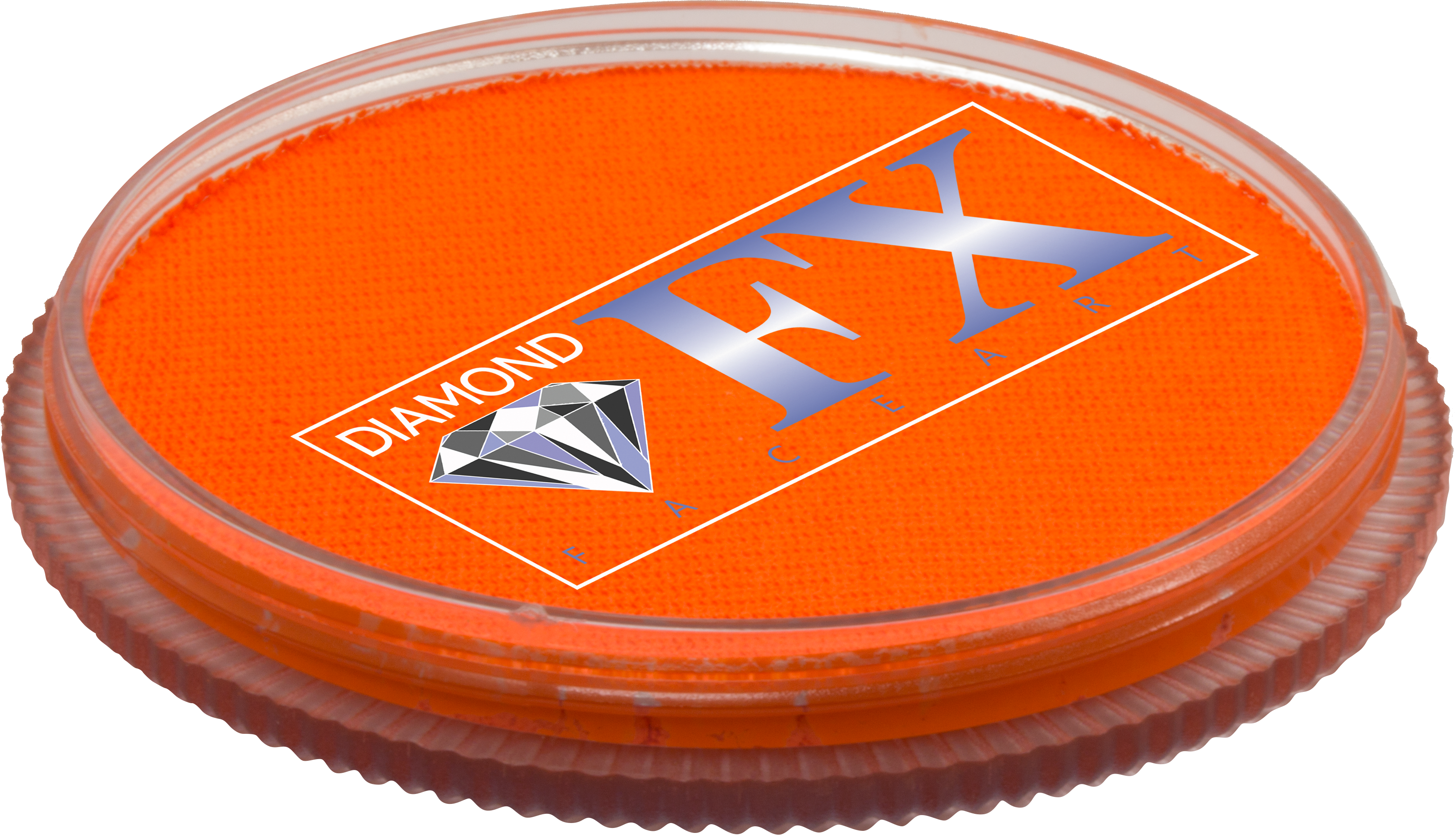 Orange neon body paint, Diamond FX