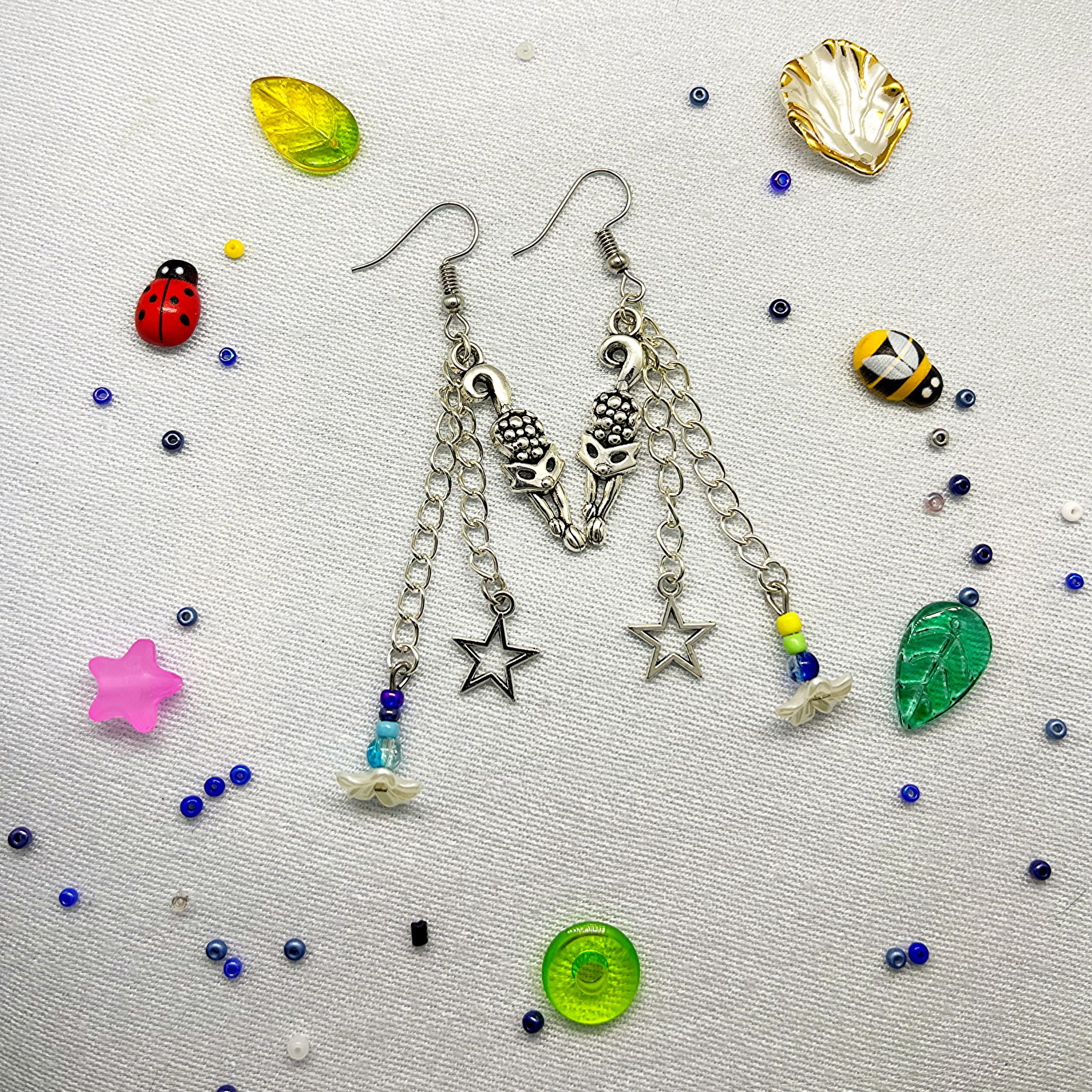 no:201 Earrings, Made by Djongi