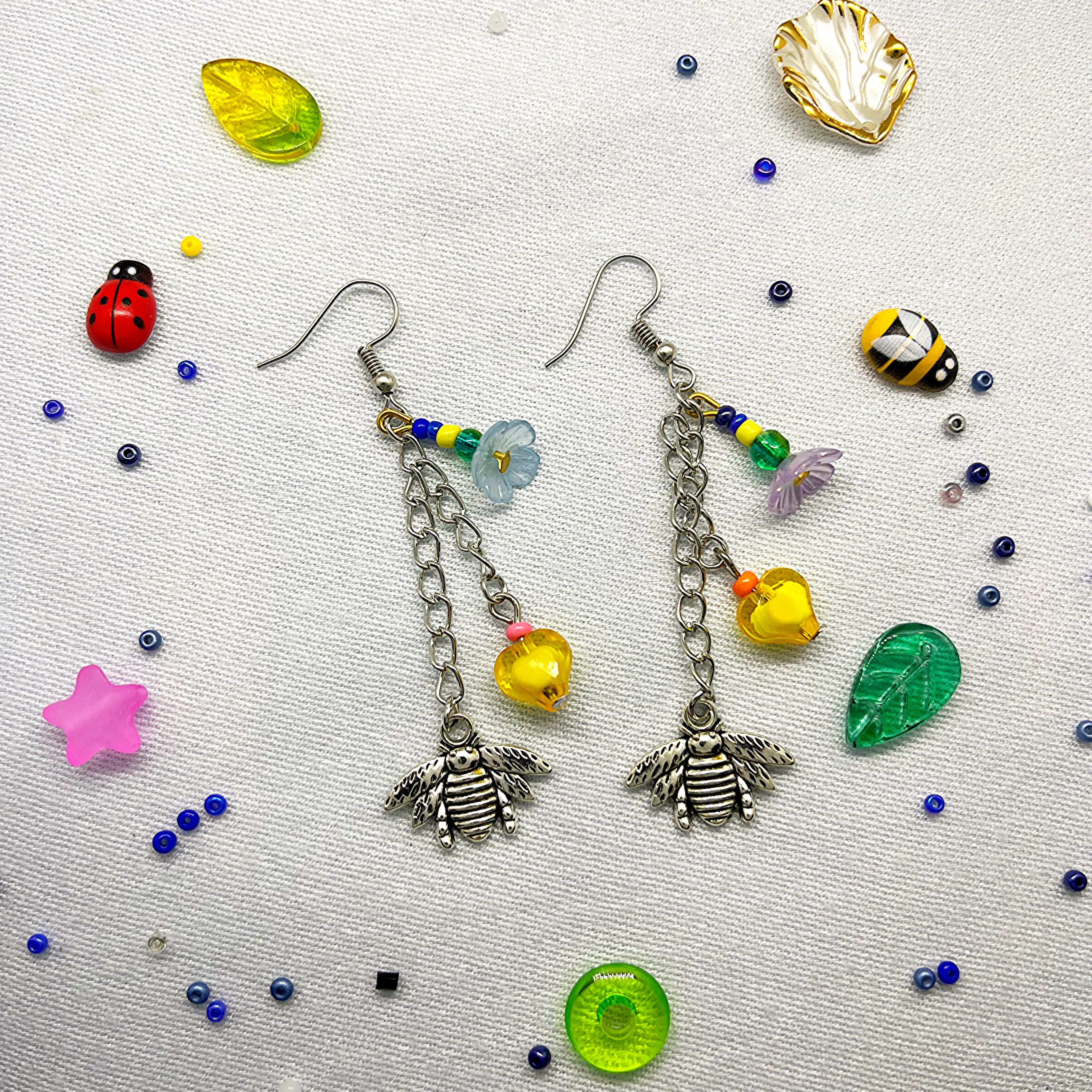 no:205 Earrings, Made by Djongi