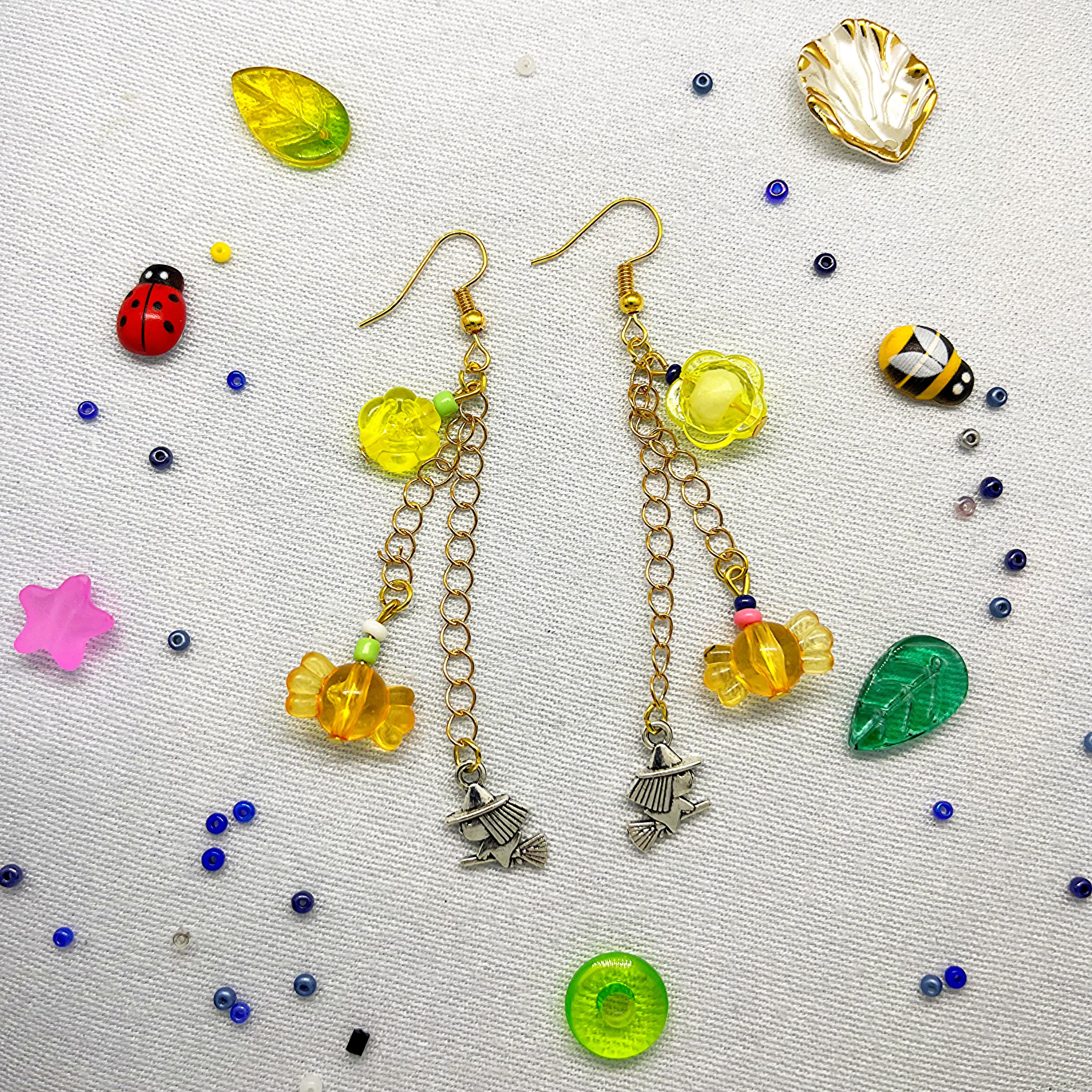 no:211 Earrings, Made by Djongi