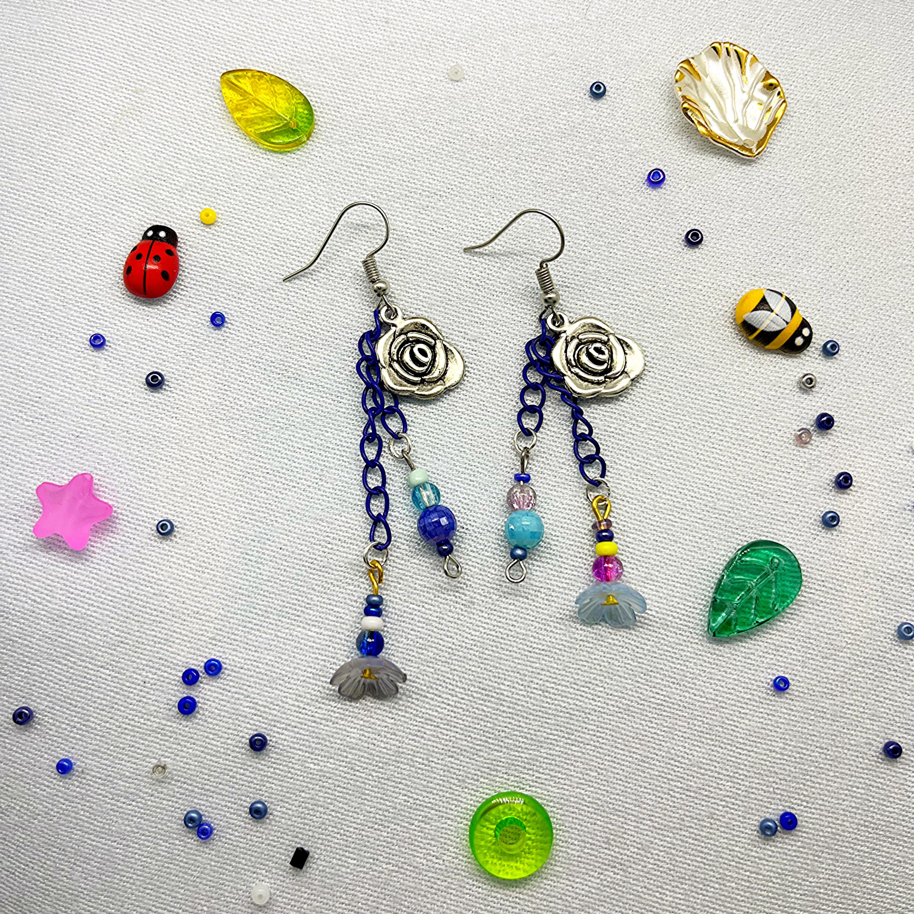 no:212 Earrings, Made by Djongi