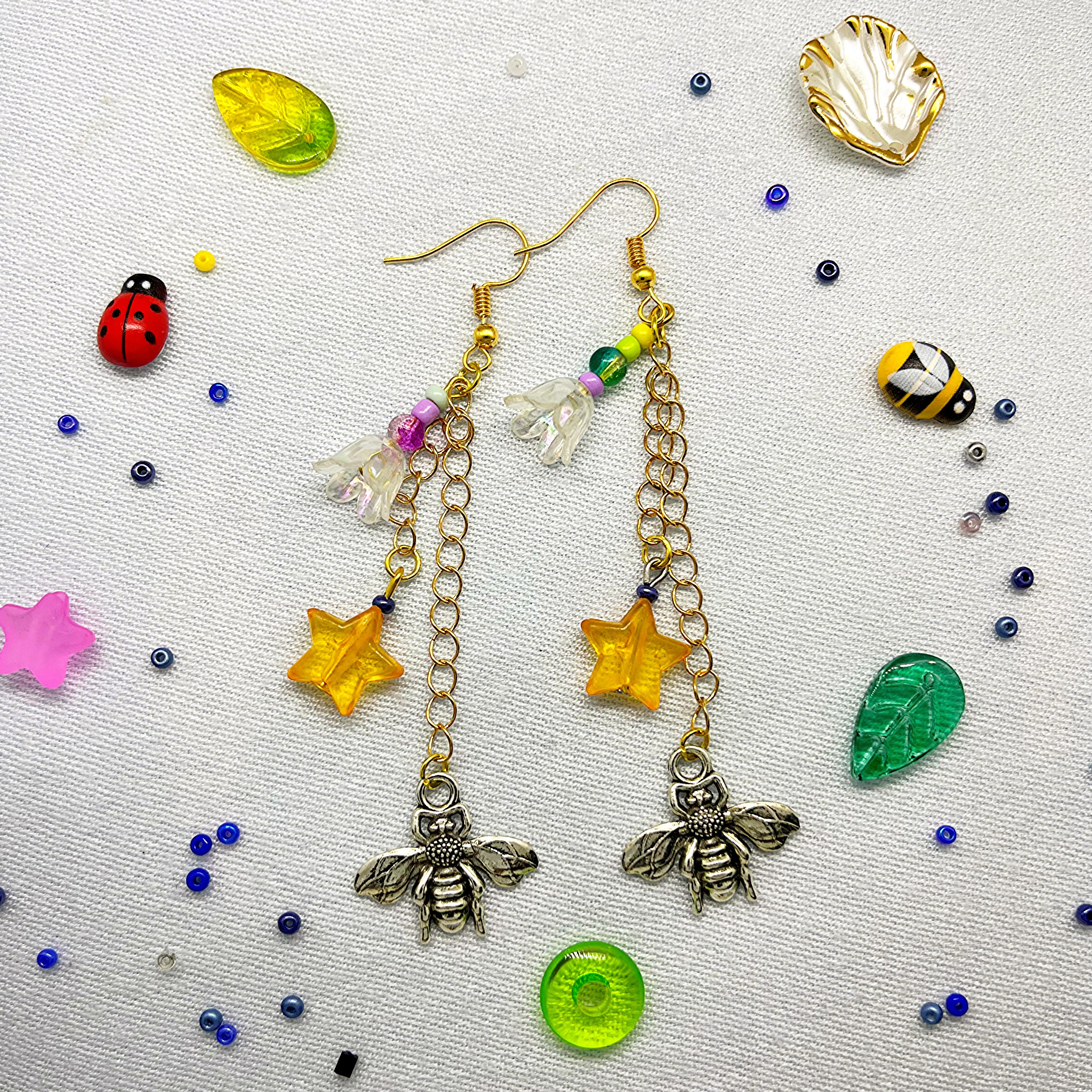 no:216 Earrings, Made by Djongi