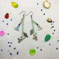 no:218 Earrings, Made by Djongi