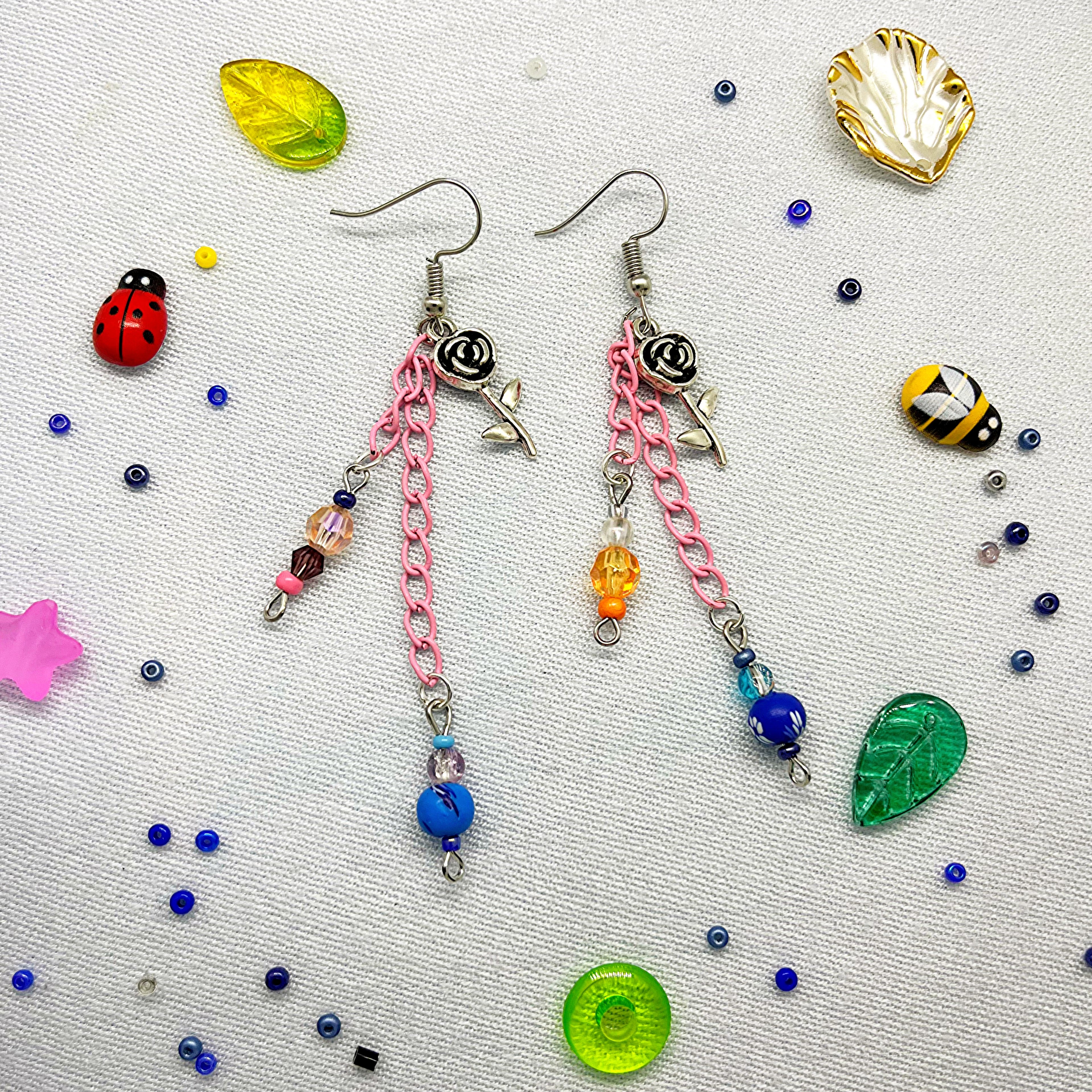 no:220 Earrings, Made by Djongi