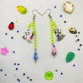 no:221 Earrings, Made by Djongi