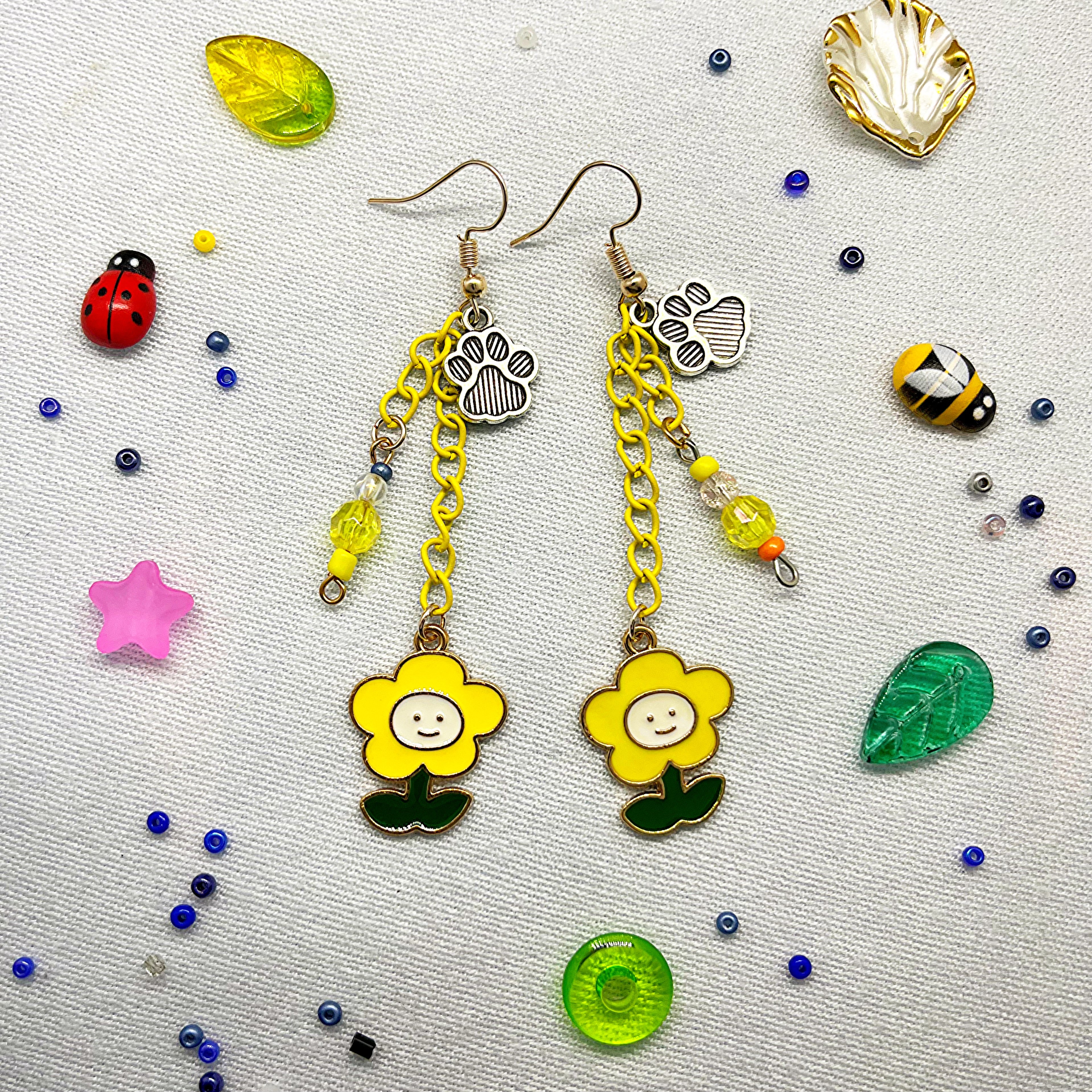 no:227 Earrings, Made by Djongi
