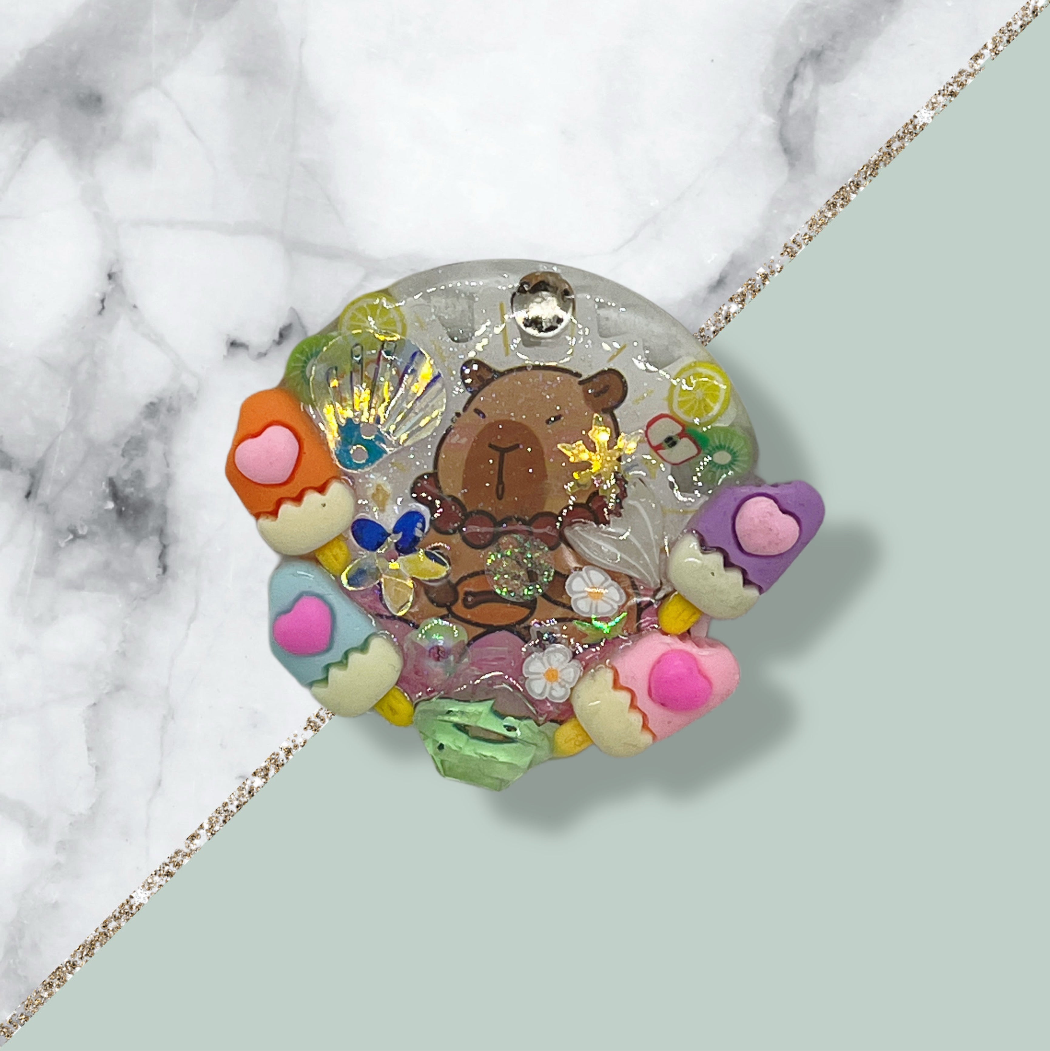 no:701 Resin magnet, Made by Djongi