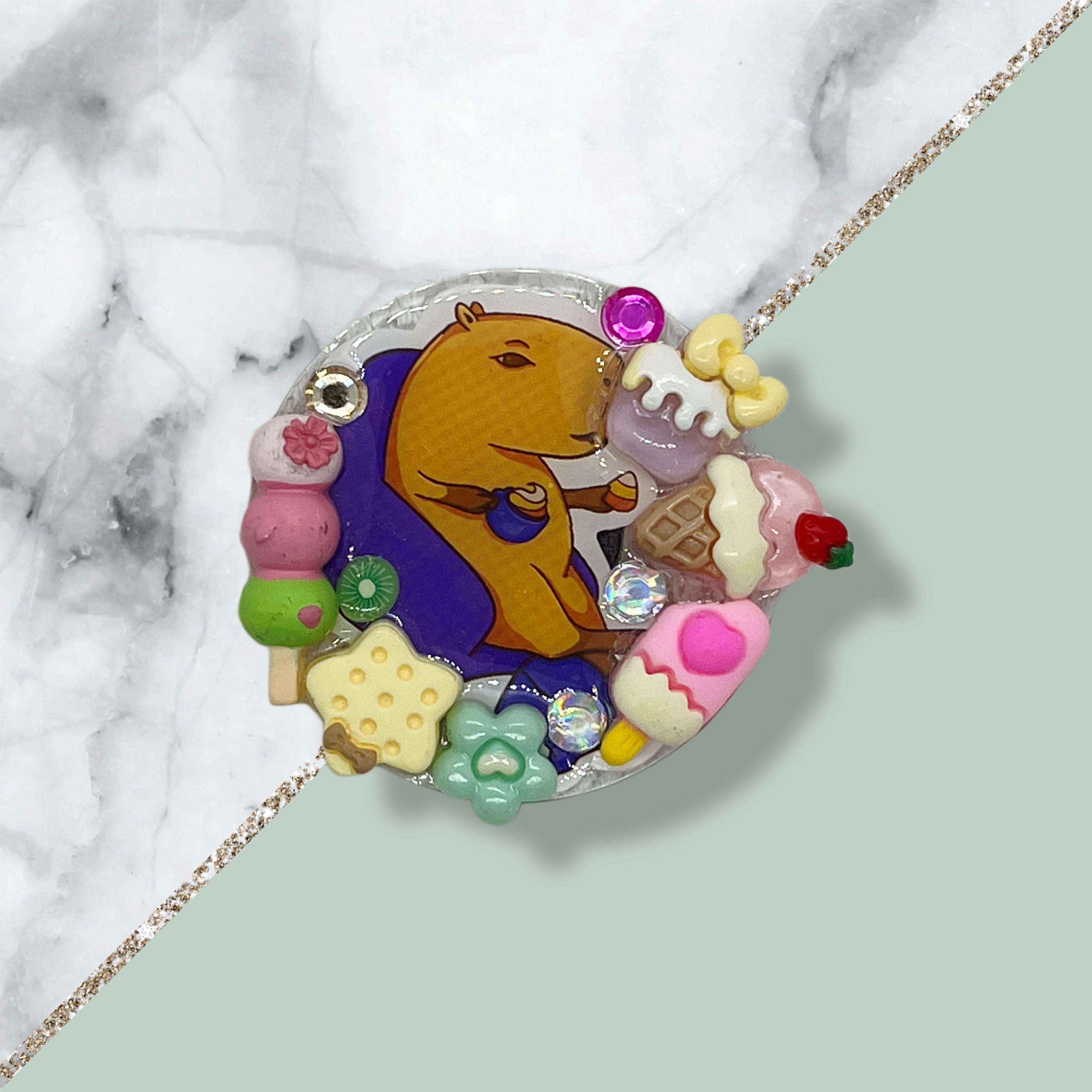 no:716 Resin magnet, Made by Djongi