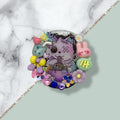 no:719 Resin magnet, Made by Djongi