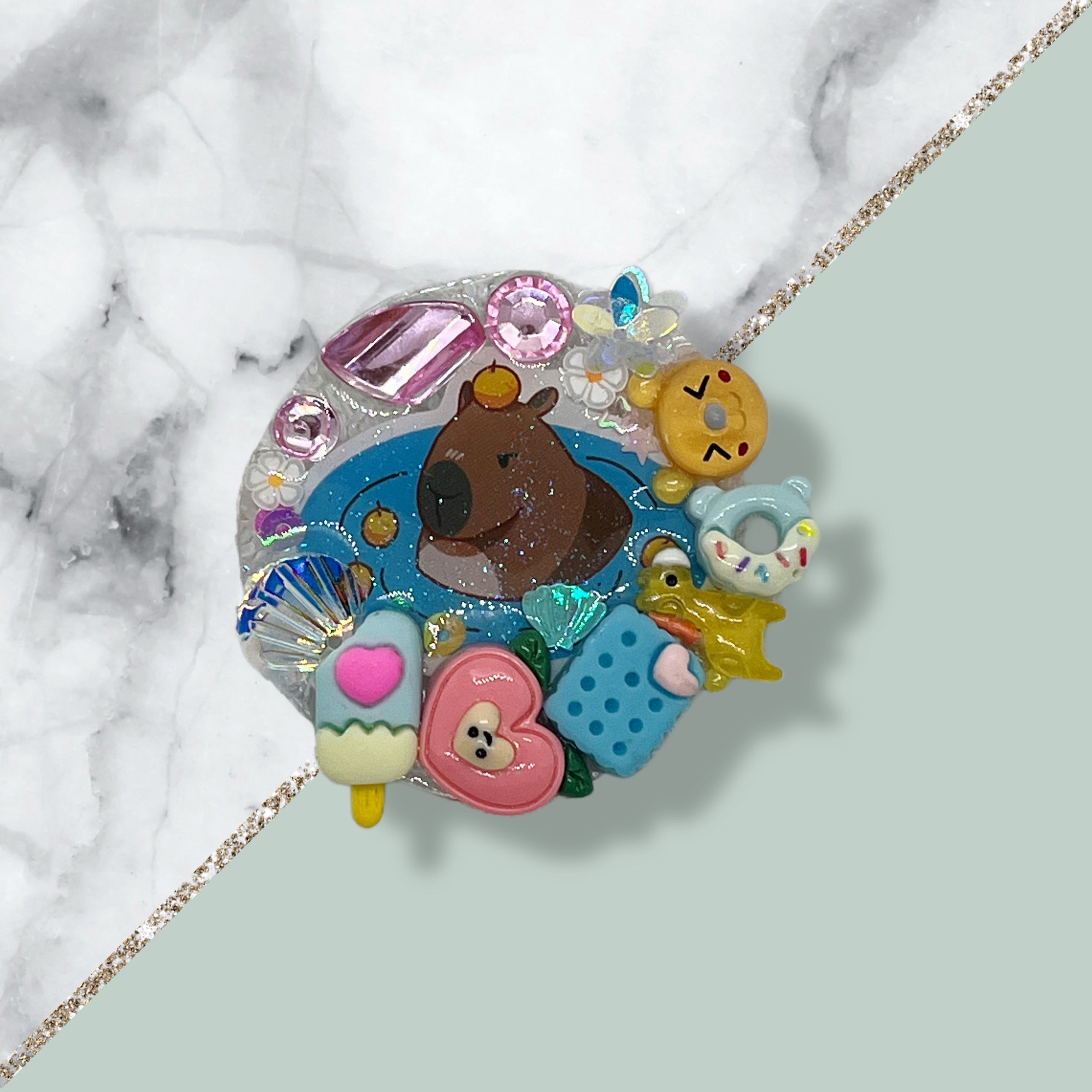 no:721 Resin magnet, Made by Djongi