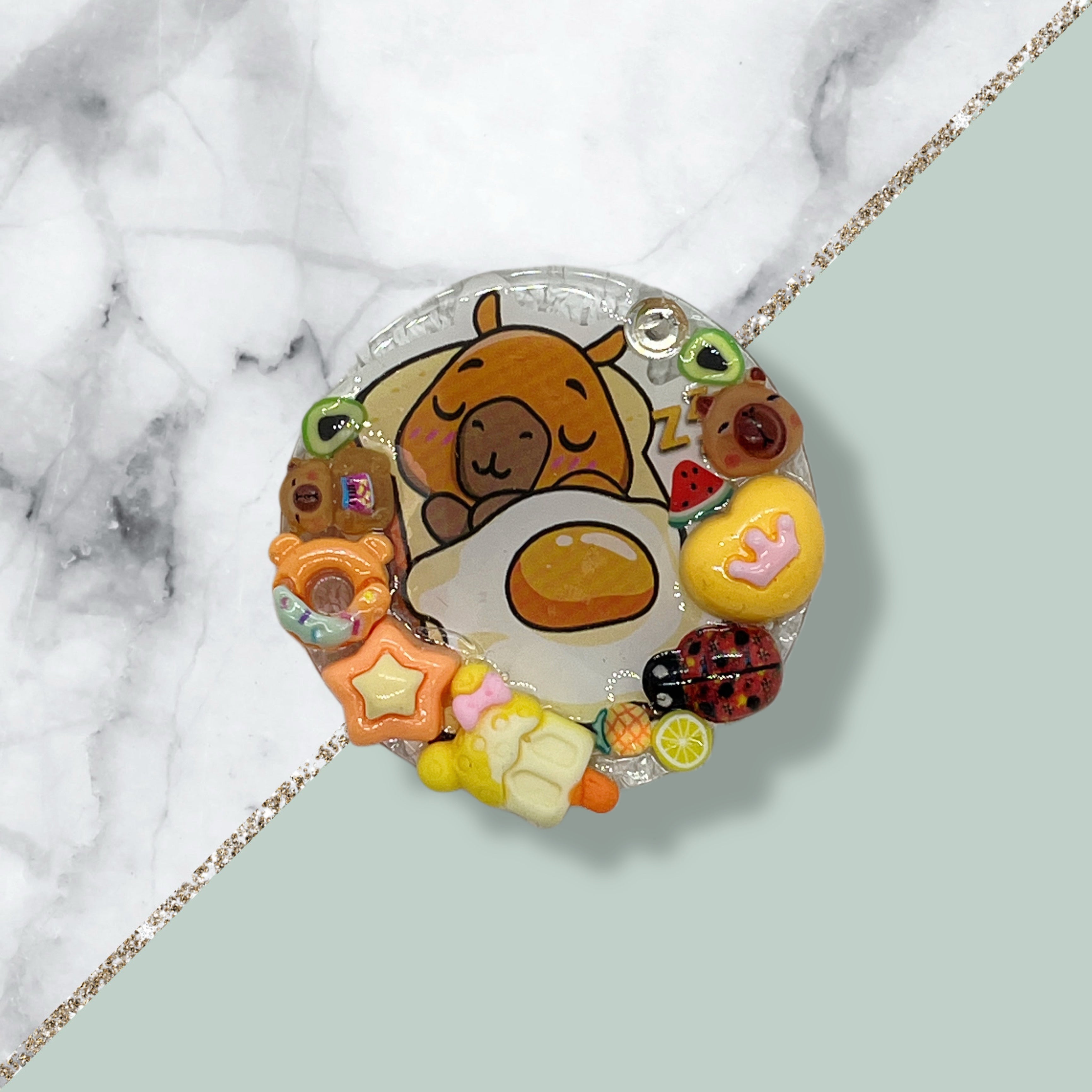 no:726 Resin magnet, Made by Djongi