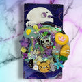 no:805 Resin pin брошка, Made by Djongi