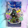 no:816 Resin pin брошка, Made by Djongi