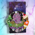no:818 Resin pin брошка, Made by Djongi