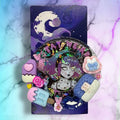 no:821 Resin pin брошка, Made by Djongi