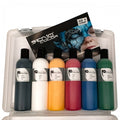 6 x 250 ml Airbrush Set, Senjo-Color Basic