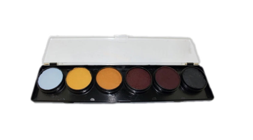 6 x 10 gr Beast Palette body paint, Diamond FX, FSM6B