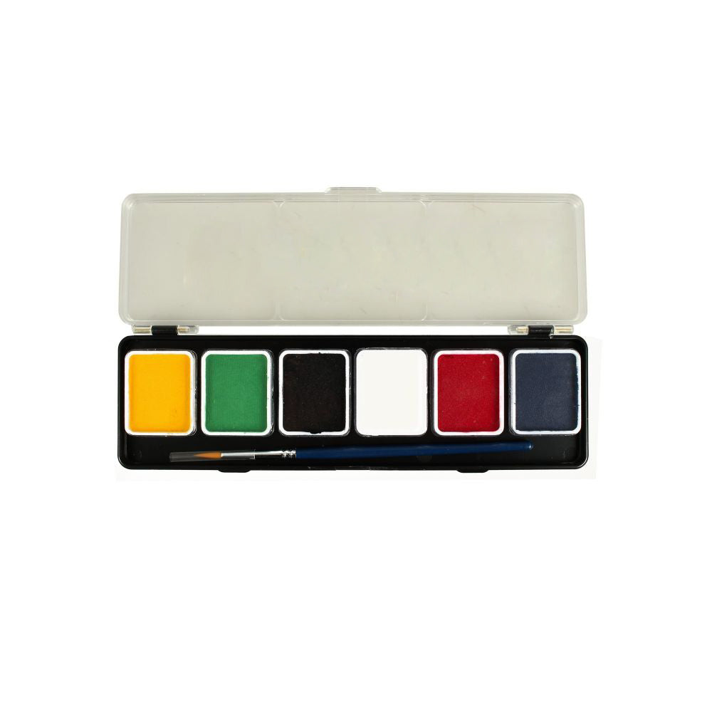 6 x 6 gr Essential Palette matte body paint, Diamond FX, FSM6RS