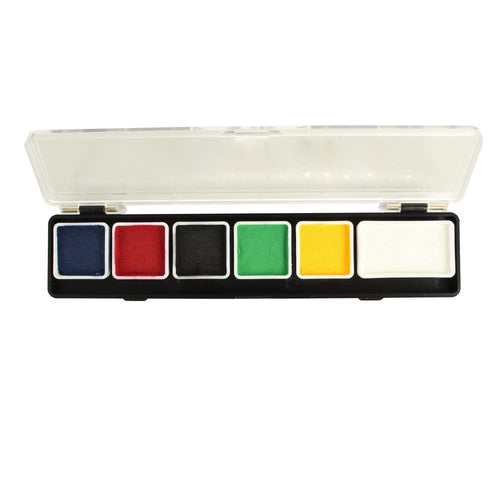 5 x 3 gr + 1 x 6 gr Mega Small Essential Palette matte body paint, Diamond FX, FSM6RSM