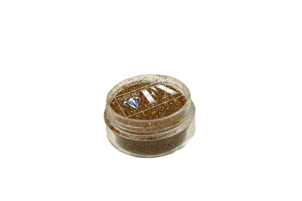 Red gold glitter, Diamond FX