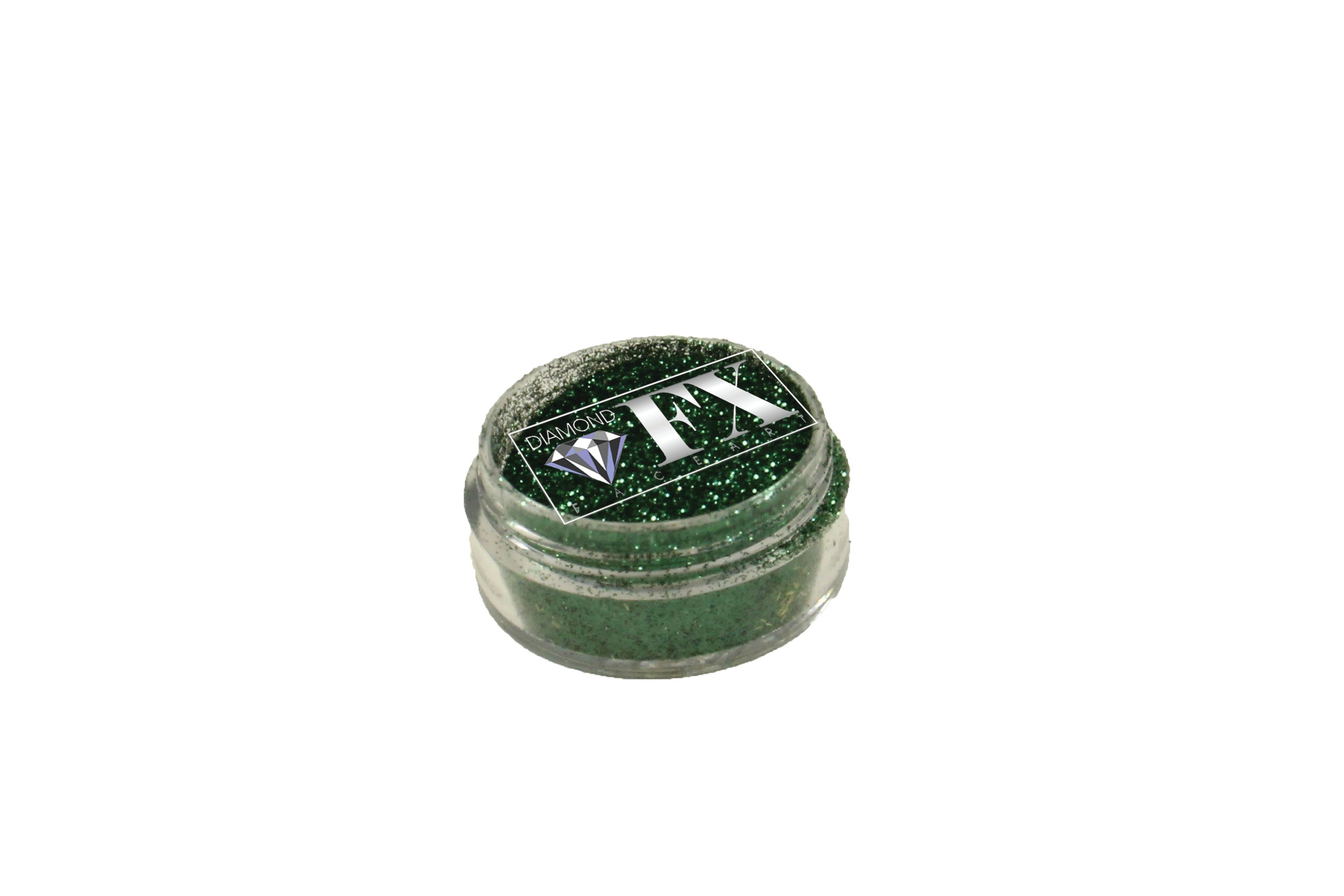Jade green glitter, Diamond FX
