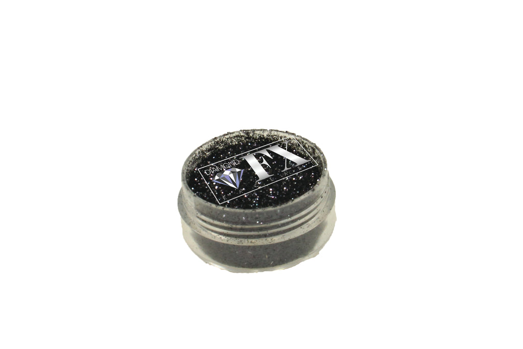 Gunmetal glitter, Diamond FX