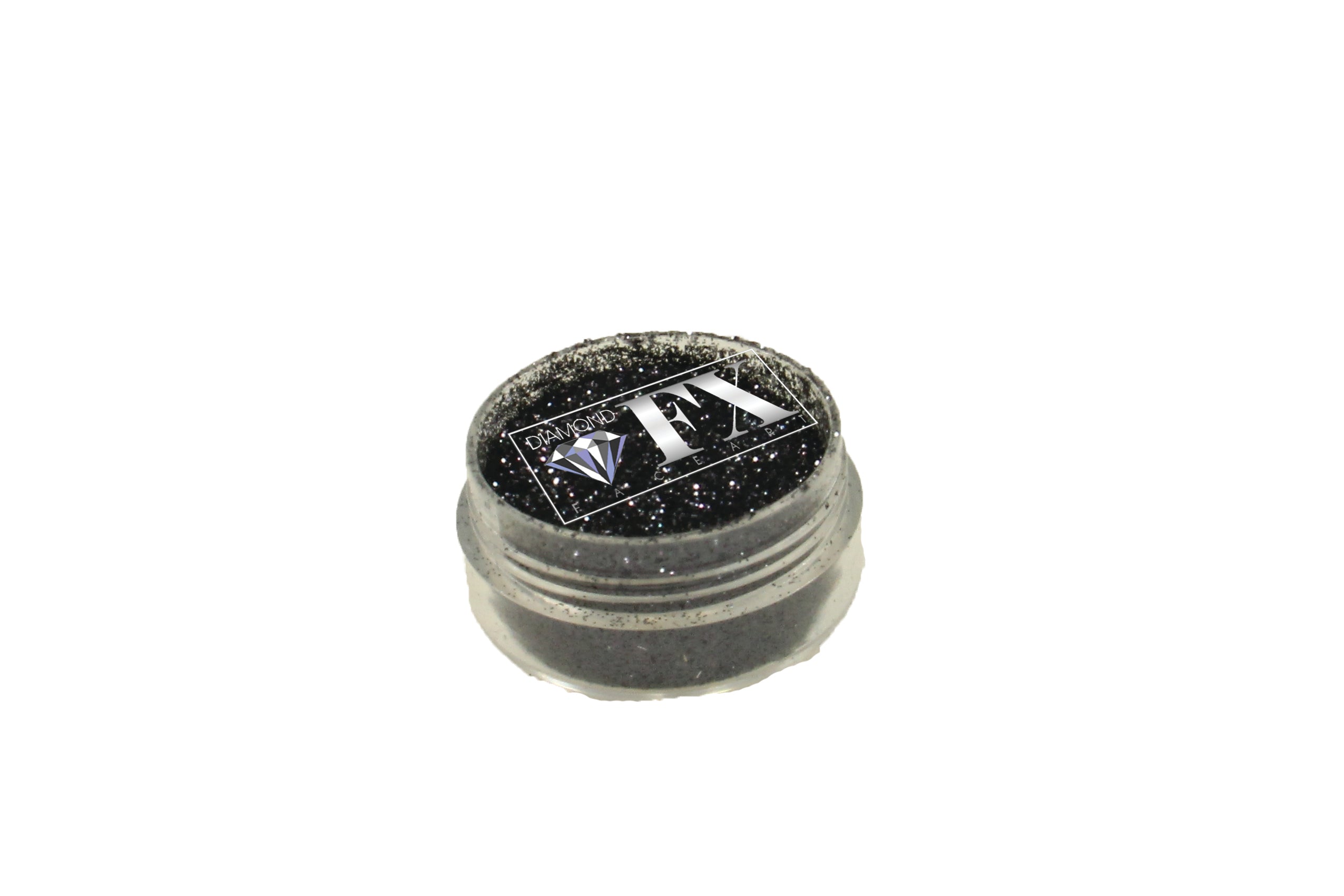 Gunmetal glitter, Diamond FX