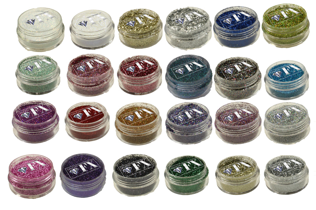 Cristal green glitter, Diamond FX