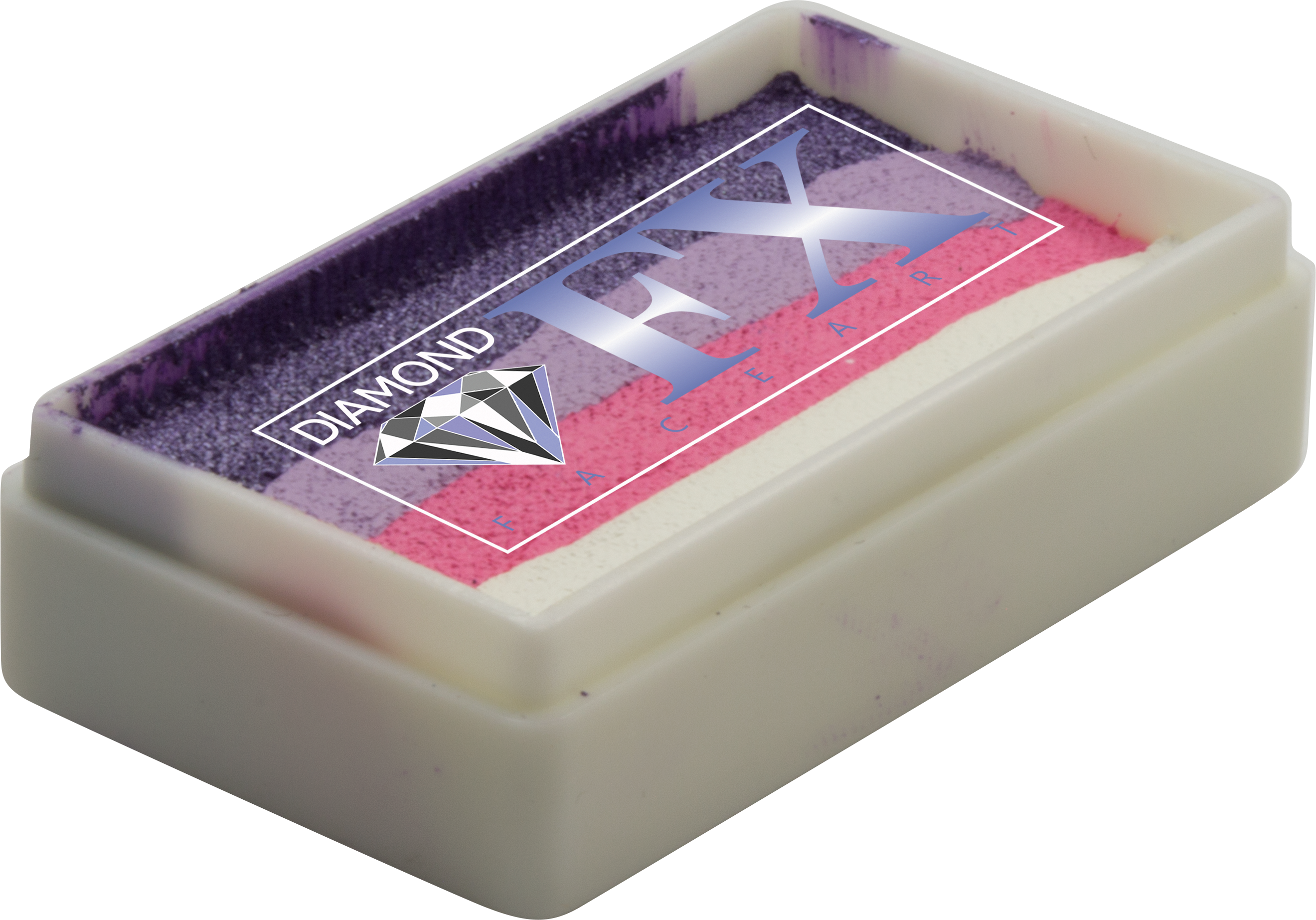 Cotton candy Split cake body paint, Diamond FX