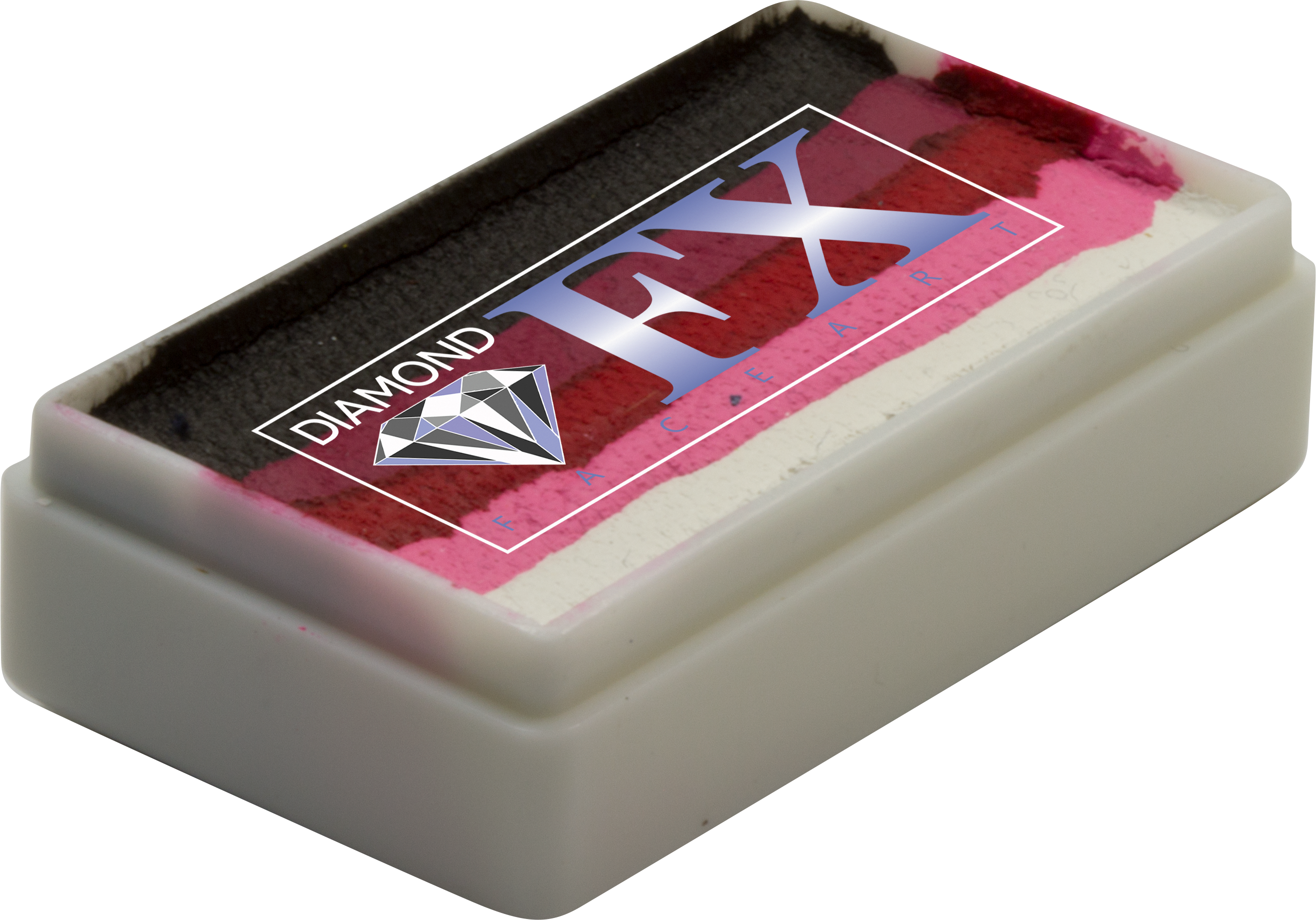 Hibiscus Split cake body paint, Diamond FX