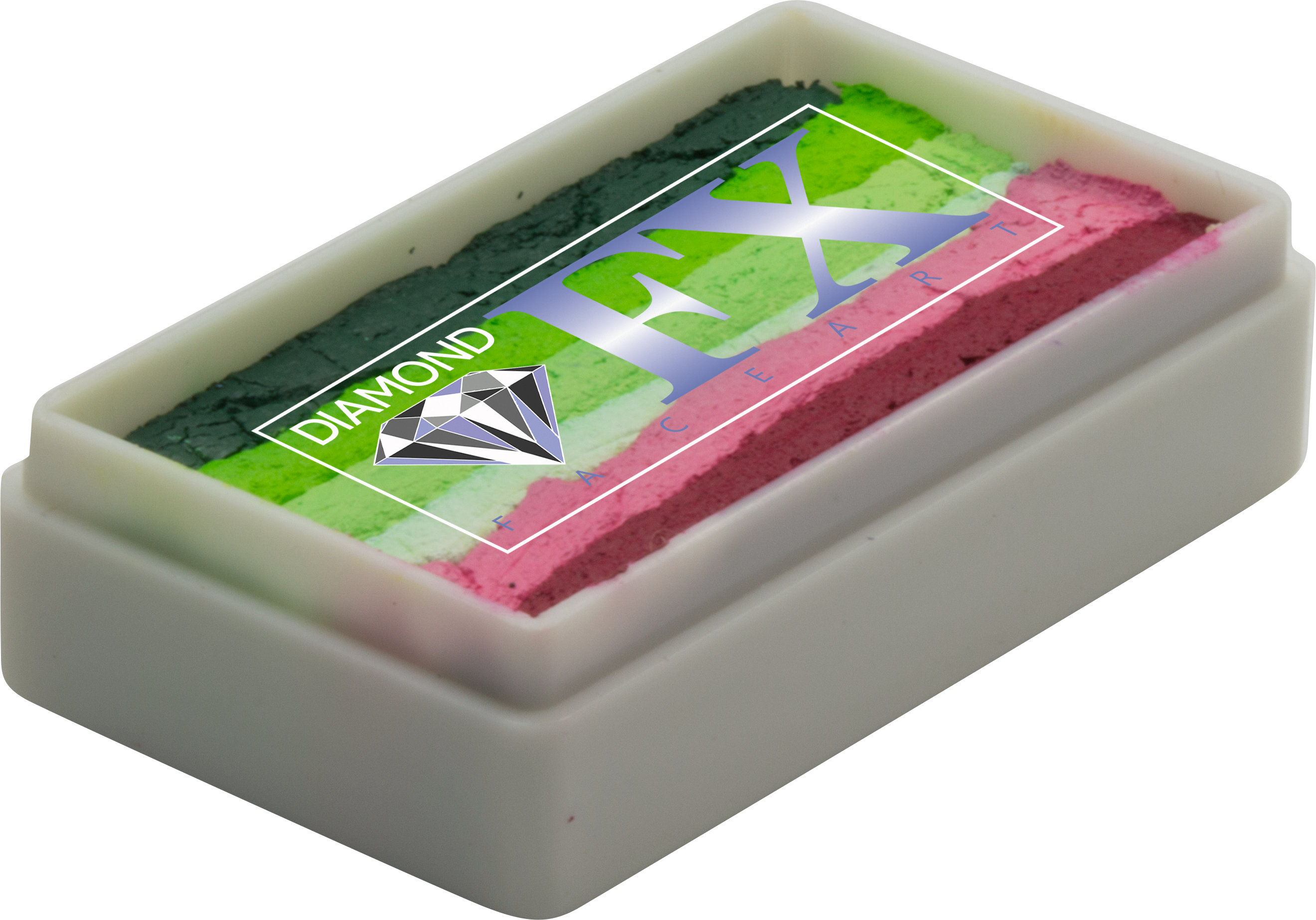 Mega melon Split cake body paint, Diamond FX