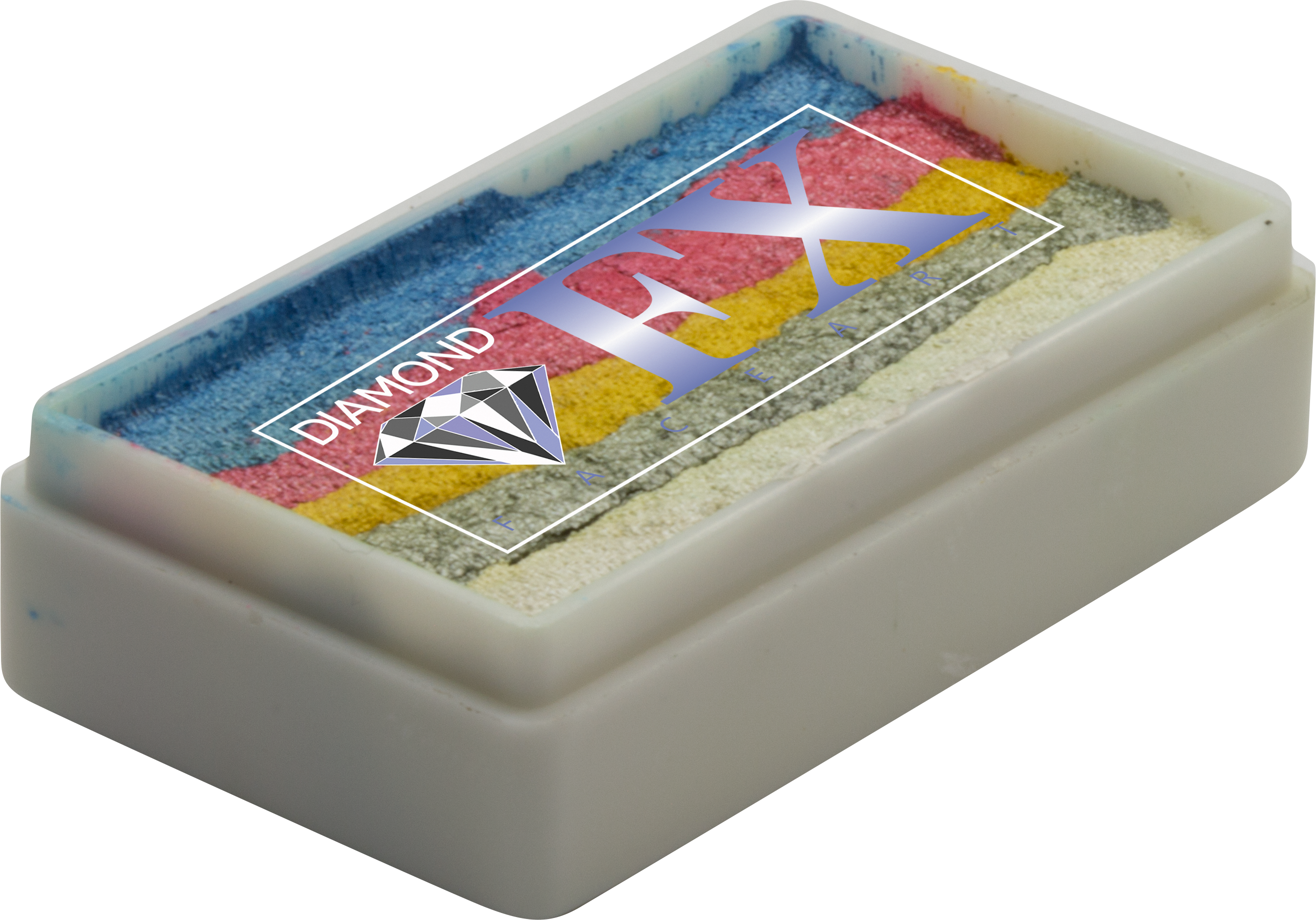 Daybreak Split cake body paint, Diamond FX