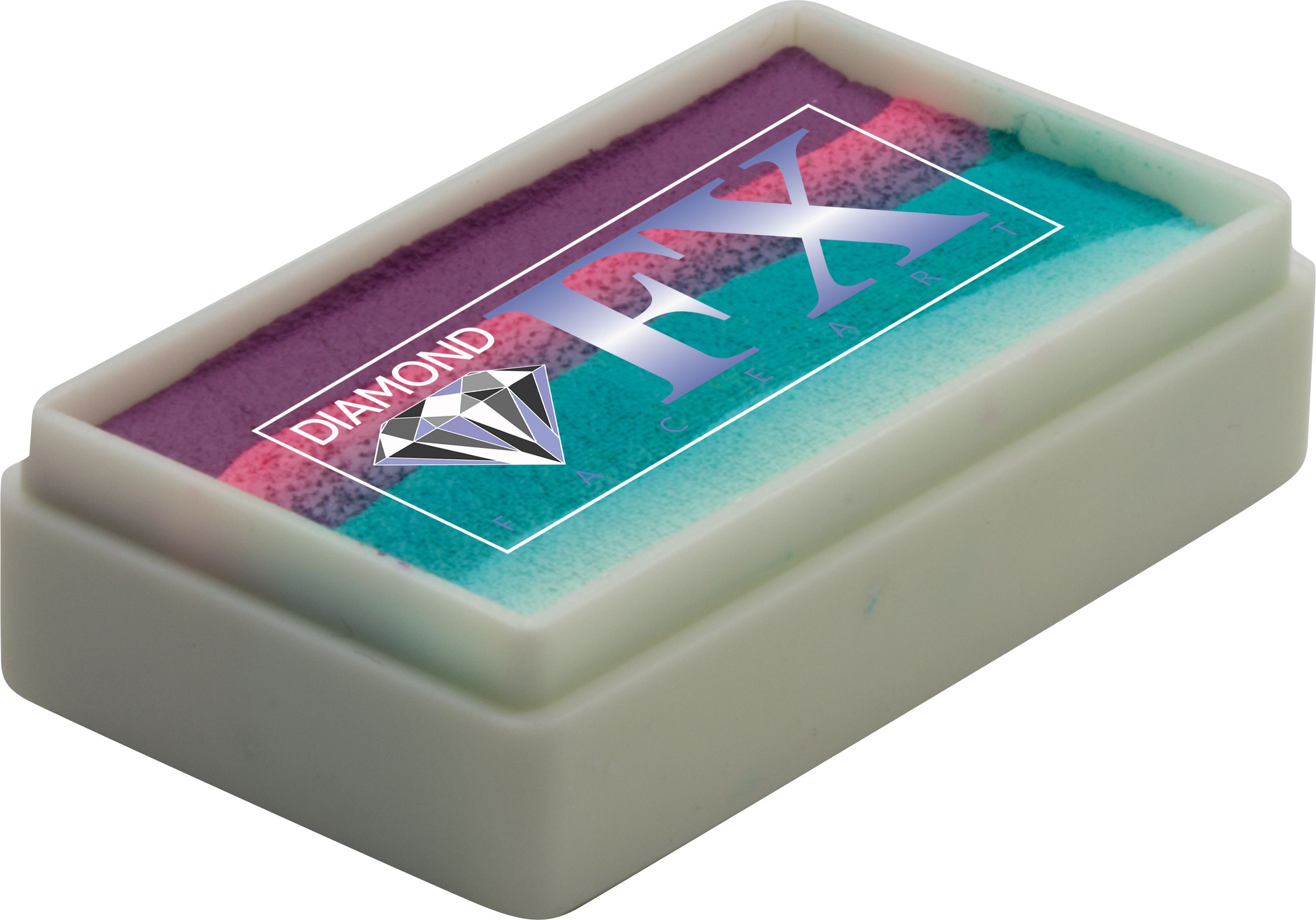 Twisted pastels Split cake body paint, Diamond FX