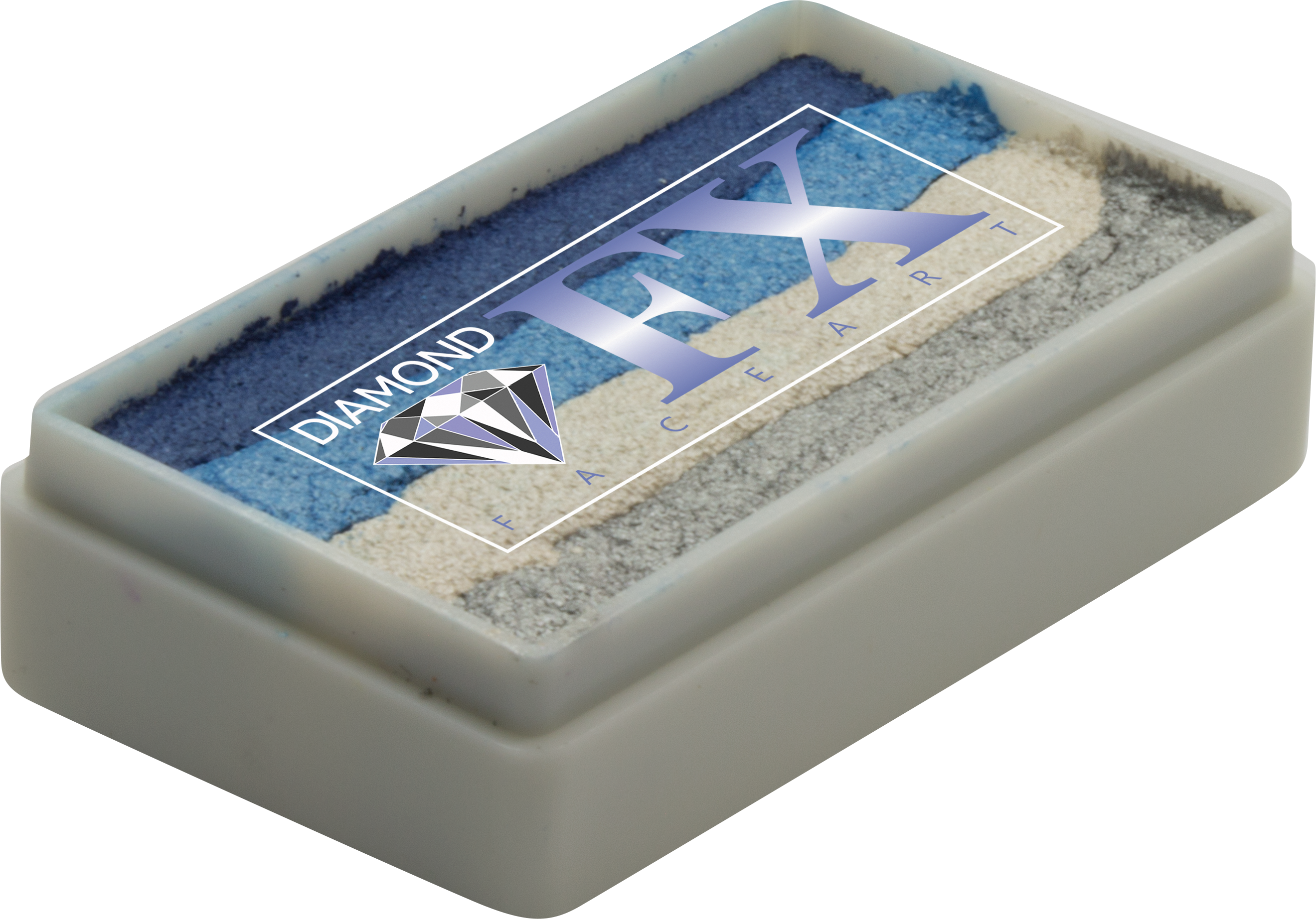 Elsa's magic Split cake body paint, Diamond FX