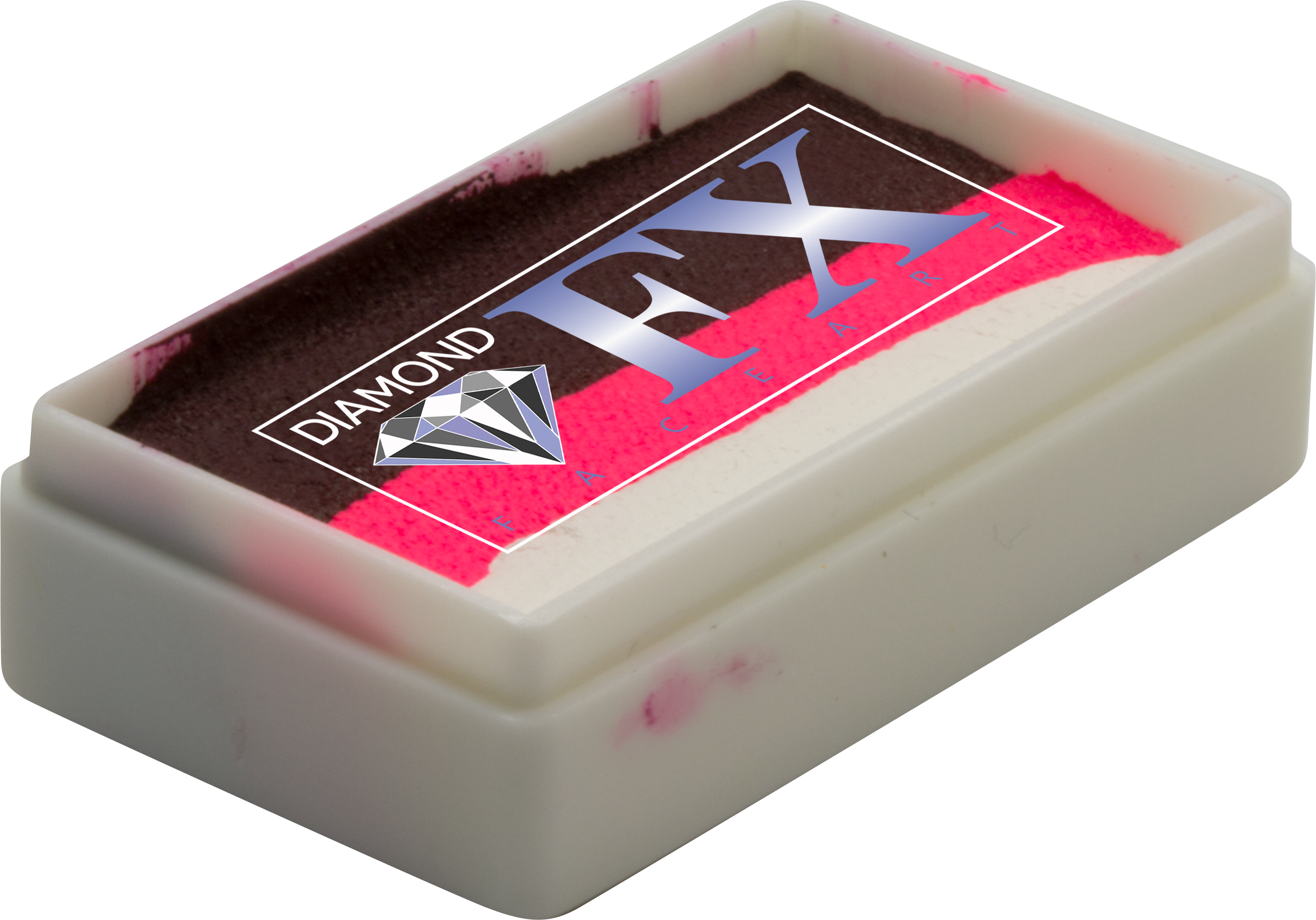 Strong rose Split cake body paint, Diamond FX