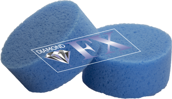 Green/Blue sponge soft, Diamond FX