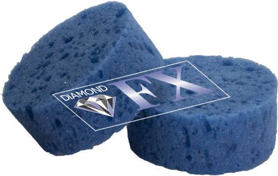 Blue sponge medium, Diamond FX
