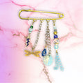Blue Summer Clothes pin, Made by Djongi