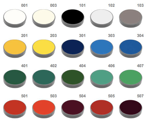 12 x 2.5 ml V Crème Make-up Palette, Grimas