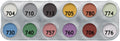 12 x 2 gr P1 Eyeshadow & Rouge Pearl Palette, Grimas