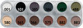 12 x 2 gr UX Eyeshadow & Rouge Matte Palette, Grimas