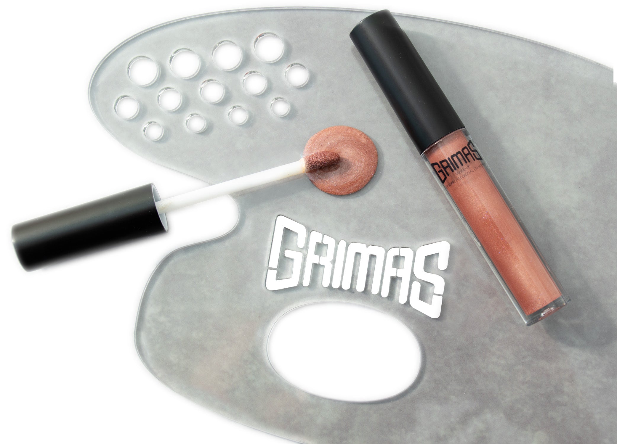 Sparkling Peach Lip Gloss, Grimas, no:11