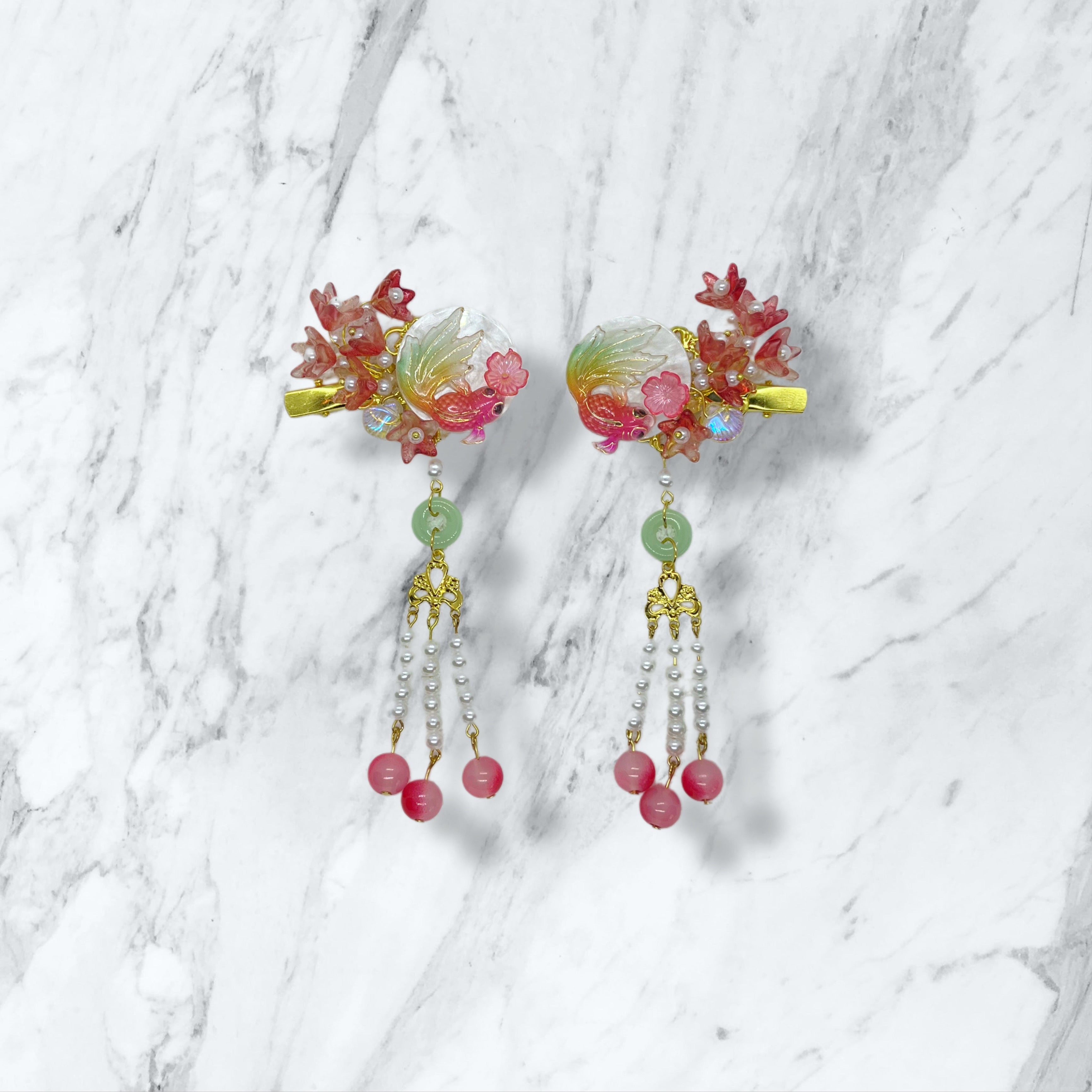 Koi Clips set, Tiny Things