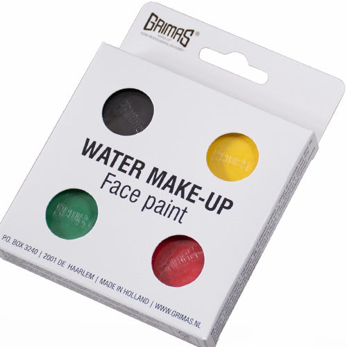 4 x 2.5 ml FESTIVAL Water Make-up Palette, Grimas
