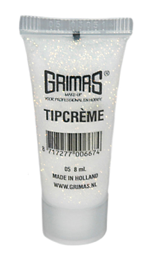 Tipcrème glitter gel, Grimas