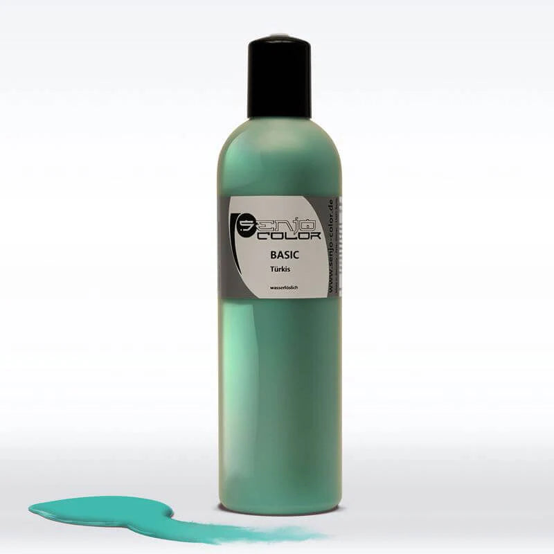 Turquoise blue Airbrush ink, Senjo-Color Basic
